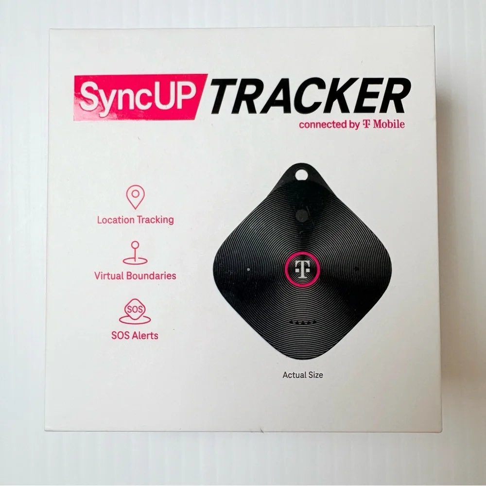 T-Mobile SyncUP Tracker GPS Smart Tracker Device (2 Pack) New in Box